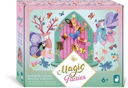 Janod Magic Fairies - Kit créatif porte de fée en bois à décorer