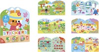 Janod cahier d'autocollants - Stickers campagne pour enfants dès 18 mois-3