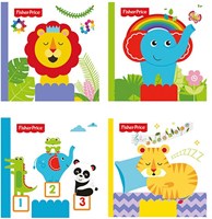 Fisher-Price livre cartonné sons d'animaux - livre éducatif bébé
