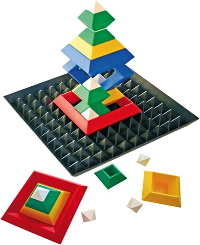 Eduplay jouet puzzle - Triangle Puzzle avec base set de 25 pièces