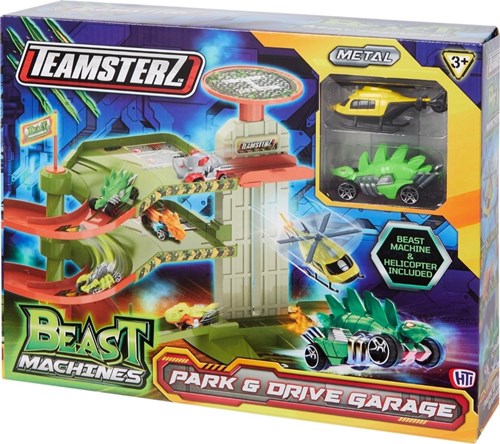 Teamsterz garage de stationnement jouet - ensemble coloré pour enfants
