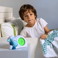 Zazu veilleuse Lou chouette bleue - Lampe LED enfant avec capteur sonore-3