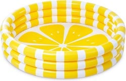 Intex piscine enfant citron jaune piscine gonflable plaisir d'été