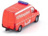 SIKU Ambulance voiture jouet rouge - véhicule de secours pour enfants-3