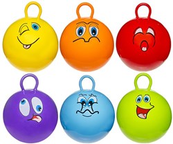 Skippyball 45cm cul. en sachet 4743