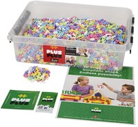 Plus-Plus blocs de construction pastel 3600 pièces jouet créatif