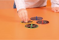 Eduplay jouet toupie Laser spin set de 12 - carton multicolore-2