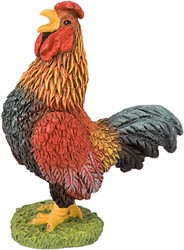 Bullyland figurine coq - animal de ferme plastique 5 cm