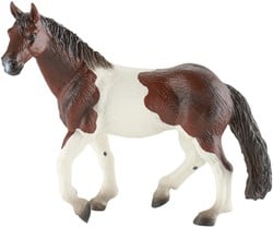 Bullyland cheval jouet Paint Horse jument - figurine en caoutchouc