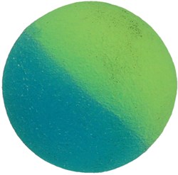 Balle rebondissante bicolore multicolore jouet - balle rebondissante joyeuse 32 mm