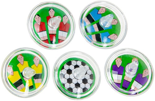 Toupie Football jouet - toupies de football colorées 12 pièces-2