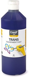 Creall peinture transparente violet 500ml - peinture enfant verre