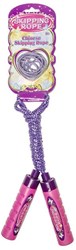Corde à sauter et élastique violet jouet enfant - jeu actif extérieur