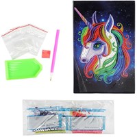 Carnet diamond painting jouet créatif multicolore papier
