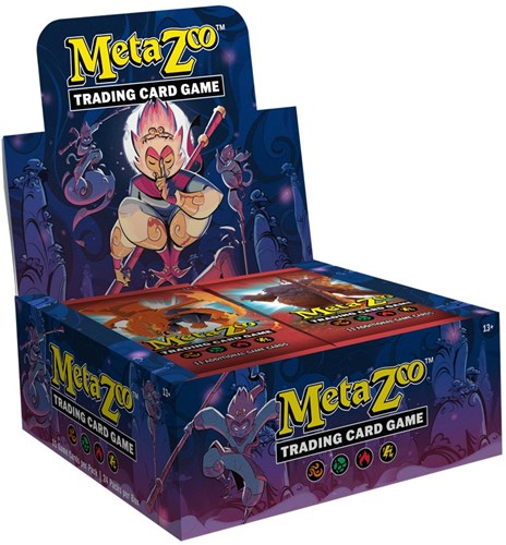 Asmodee MetaZoo TCG Base Set Booster Box jeu de cartes - cartes à collectionner