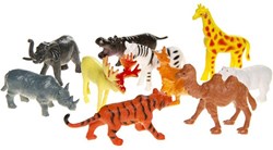Animaux safari jouets petits - figurines en plastique animaux sauvages