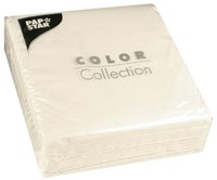 Papstar 100 servetten 33x33 wit