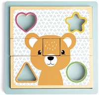 BigJigs puzzle d'activité en bois - jouet éducatif pour enfants-3