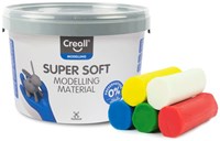 Creall pâte à modeler supersoft 5 couleurs 1750g - set créatif-3