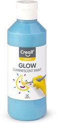Creall peinture glow in the dark bleu - peinture lumineuse 250ml