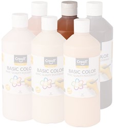 Creall gouache 500ml couleur peau - peinture enfant créative