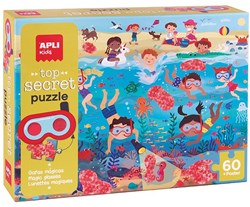 APLI Kids APLI - Puzzle Top Secret Strand (60 pièces)