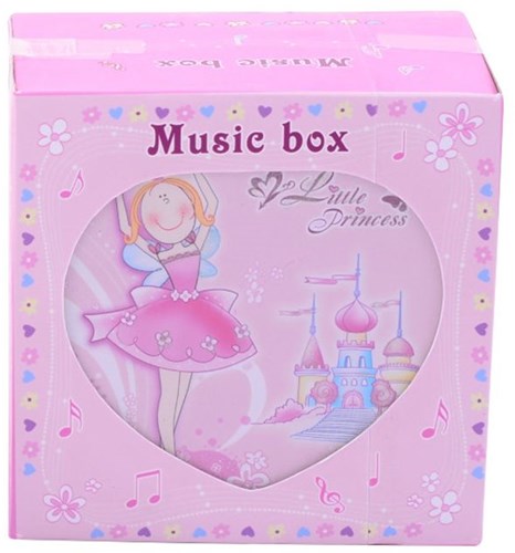 Boîte à bijoux avec ballerine musicale 27431-3