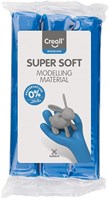 Creall pâte à modeler super soft bleu 500 grammes - argile créative