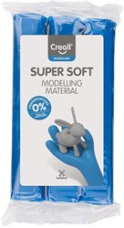 Creall pâte à modeler super soft bleu 500 grammes - argile créative