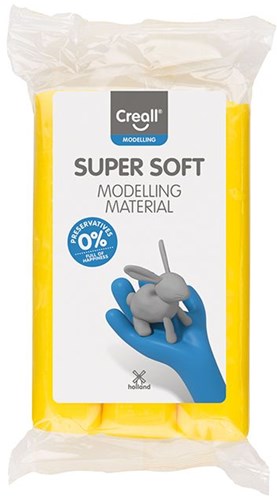 Creall Supersoft Clay Block 500gr Jaune