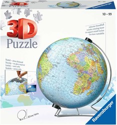 Ravensburger puzzle 3D globe terre - 540 pièces jouet éducatif