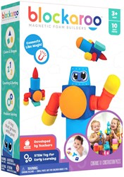 Blocs en mousse magnétiques Robot Box jouet de construction bain 10pcs