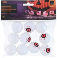 Set de boules d'yeux Halloween - jouet effrayant décoration 10 pièces-2