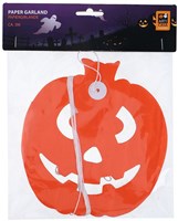 Guirlande Halloween citrouille ou crâne décoration pour fête-3