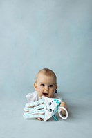 Mom's Care jouet bébé doudou méduse multicolore confort-2