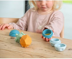 TickiT balles sensorielles SiliSoft - lot de 4 - jouet éducatif