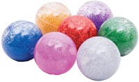 TickiT balles sensorielles à paillettes jouet - set arc-en-ciel de 7 balles-2