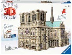 Ravensburger Puzzle 3D Notre Dame Paris - set de construction - 324 pièces