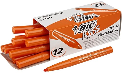 Creativ Company feutres orange - feutres premium 12 pièces
