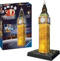 Ravensburger 3D puzzle Big Ben - Night Edition 216p-3
