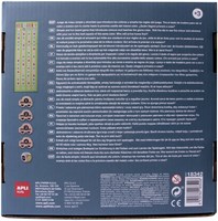 APLI Kids jeu de société de course avec voitures en bois - jeu éducatif-3