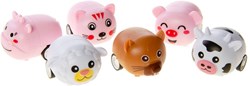 Duckiez jouet animal de ferme à rétrofriction - coloré et compact