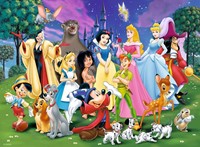 Ravensburger puzzle Les grands personnages Disney 200p-2