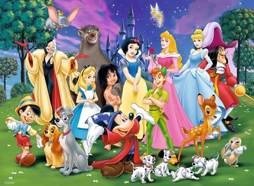Ravensburger puzzle Les grands personnages Disney 200p-2