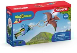 Schleich Dinos - Poursuite en Jetpack 41467 Set de Figurines