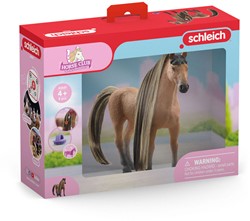 Schleich cheval de beauté Akhal-Teke étalon - figurine à crinière interchangeable