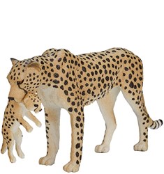 Mojo Jouet Wildlife Guépard Femelle avec Cub - 387167