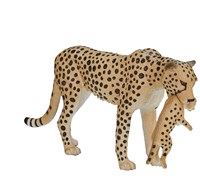 Mojo Jouet Wildlife Guépard Femelle avec Cub - 387167-2