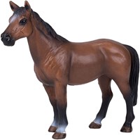 Mojo cheval figurine de jeu Trakehner brun foncé 387350 jouet