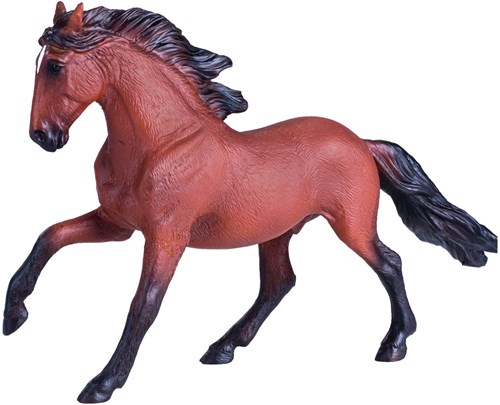 Mojo cheval figurine de jeu Lusitano brun - jouet réaliste